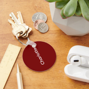 Porte-clés personnalisé avec nom, cadeau accessoir
