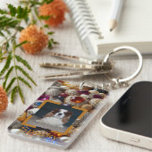 Porte-clés personnalisé avec photo (Devant droit)