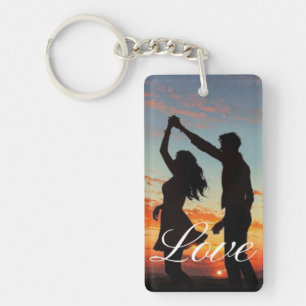 Porte-clés personnalisé avec photo et texte