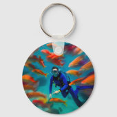 Porte-clés Personnalisé avec QR Code (Recto)