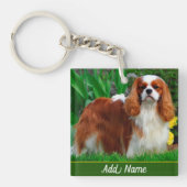 Porte-clés Personnalisé Blenheim Cavalier King Charles (Devant)