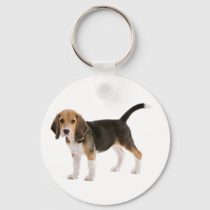 Porte-clés personnalisé Chien Beagle Puppy d'amour