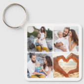 Porte-clés Personnalisé Cinq Photo Double Côté (Recto)