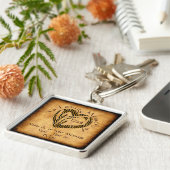 Porte-clés Personnalisé dans la mémoire amoureuse des Porte - (Côté)