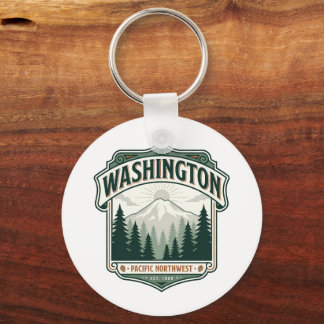 Porte-clés personnalisé de Washington
