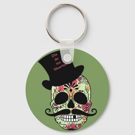Porte-clés Personnalisé Dia de los Muertos (Recto)