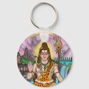Porte-clés personnalisé du dieu hindou spirituel L