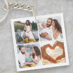 Porte-clés Personnalisé Famille Cinq Photo<br><div class="desc">Montrez vos moments de famille préférés avec ce Porte - clé personnalisé Family Five Photo. Conçu pour tenir cinq photos chères, ce porte - clé est parfait pour capturer tous ceux que vous aimez — enfants, parents, animaux de compagnie ou grands-parents — le tout dans une pièce spéciale. Ajoutez votre...</div>