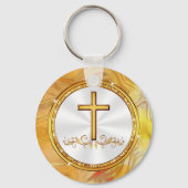 Porte-clés Personnalisé, Faveurs Religieuses, Écritures (Verso)