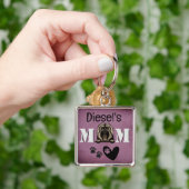 Porte-clés personnalisé Havanese qui regarde (main)