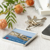 Porte-clés Personnalisé Heart St Ives Harbour Pier Cornwall P (Côté)