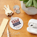 Porte-clés Personnalisé Meilleur papa Jamais Père`Photo de la<br><div class="desc">Célébrez le lien spécial entre vous et votre père avec ce porte - clé photo personnalisé "Best Dad Ever". Réalisée avec amour par Mylini Design, cette pièce unique est un témoignage durable de votre amour et de votre appréciation, en faisant un cadeau parfait pour la Fête des pères ou n'importe...</div>