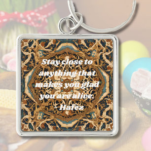 Porte-clés Personnalisé Nowruz Perse Nouvel An Cadeau Khatam 