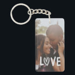 Porte-clés Personnalisé Photo Heart LOVE<br><div class="desc">Montrez votre amour d'une manière vraiment unique avec ce porte - clé photo-keepsaké personnalisé avec un détail de coeur dans le texte AMOUR - Ajoutez votre propre photo pour créer un porte-clés personnalisé unique - L'impression dynamique apporte votre photo et message d'amour à la vie Ce porte - clé photo...</div>