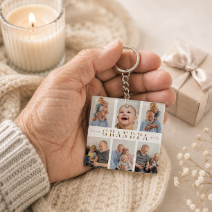 Porte-clés personnalisé pour grand-père