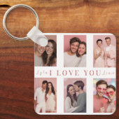 Porte-clés personnalisé pour la Saint-Valentin | C (Recto)