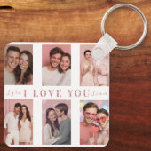 Porte-clés personnalisé pour la Saint-Valentin | C (Verso)