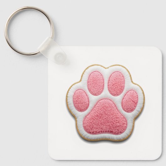 Porte-clés personnalisé pour maman d'animal de com (Recto)