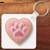 Porte-clés personnalisé pour maman d'animal de com (Verso)