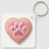 Porte-clés personnalisé pour maman d'animal de com (Dos)