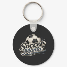 Porte-clés personnalisé pour maman de footballeur