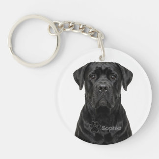 Porte-clés personnalisé réaliste de chien Cane Cor
