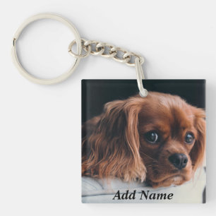 Porte-clés Personnalisé Ruby Cavalier King Charles Spaniel