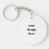 Porte-clés Personnaliser (Devant)