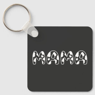 Porte-clés Personnaliser ce design : Anniversaire de Cow Mama