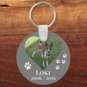 Porte-clés Personnaliser commémorative pour animaux de compag (Recto)