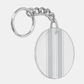 Porte-clés Personnaliser de clic il gris de changement à (Devant gauche)