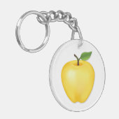 Porte-clés Personnaliser Golden Delicious Apple (Devant gauche)