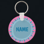 Porte-clés PERSONNALISER IT Blue Sun Sunshine Nom Étiquette V<br><div class="desc">Décorez votre tenue avec ce porte - clé d'art cool. Ça fait un grand cadeau ! Vous pouvez le customiser et ajouter du texte. Consultez ma boutique pour plus de couleurs et de motifs ! Faites-moi savoir si vous aimeriez quelque chose de personnalisé aussi.</div>