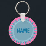 Porte-clés PERSONNALISER IT Blue Sun Sunshine Nom Étiquette V<br><div class="desc">Décorez votre tenue avec ce porte - clé d'art cool. Ça fait un grand cadeau ! Vous pouvez le customiser et ajouter du texte. Consultez ma boutique pour plus de couleurs et de motifs ! Faites-moi savoir si vous aimeriez quelque chose de personnalisé aussi.</div>