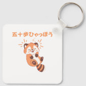 Porte-clés Personnaliser : Itoki Hyaho Red Panda Neta (Dos)