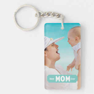 Porte-clés Personnaliser la photo meilleure maman jamais   Fê