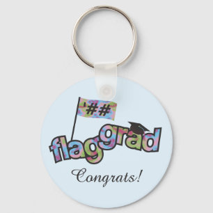 Porte-clés Personnaliser le Porte - clé de graduation Color G