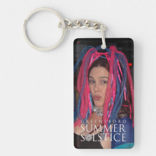 Porte-clés Personnalisez avec votre propre photo de festival