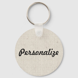 Porte-clés Personnalisez ce porte - clé de toile de regard
