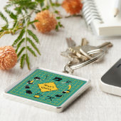 Porte-clés Personnalisez le Étiquette dans le temps libre (Côté)