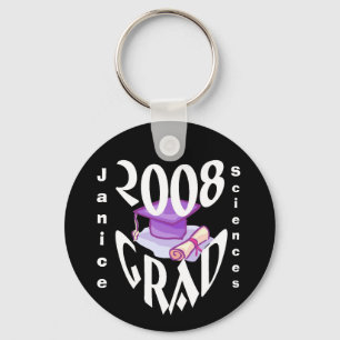 Porte-clés Personnalisez le porte - clé 2008 nommé