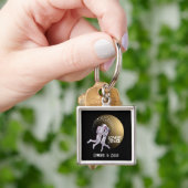 Porte-clés Personnalisez vos amoureux dans le design spatial (main)