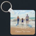 Porte-clés Personnalisez votre Porte - clé photo avec du text<br><div class="desc">Porte - clés photos et texte personnalisés - Unique votre propre design - Famille personnalisée / Amis ou Cadeau Porte - clé personnel - Ajouter votre texte et photo - Redimensionnez et déplacez des éléments avec l'outil de personnalisation ! Choisissez la police / taille / couleur ! Bonne chance -...</div>