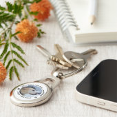 Porte-clés Personnalisez votre propre photo d'animal de compa (Côté )