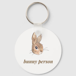 Porte-clés personne de lapin
