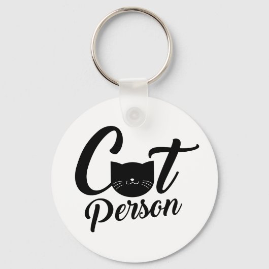 Porte-clés Personne du chat (Recto)