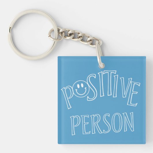 Porte-clés Personne Positive (Devant)