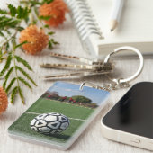 Porte-clés Perspective du temps du jeu - Football / Football (Devant droit)