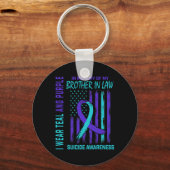 Porte-clés Perte De Cadeaux De Frère En Droit Suicide Awar (Recto)