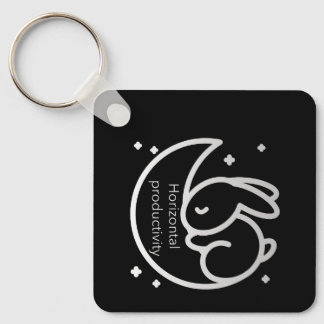 Porte-clés Perte de sommeil de productivité horizontale